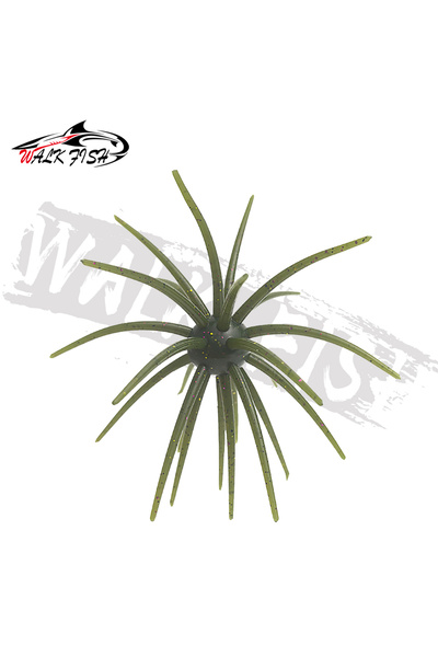 Choice 110mm 8.7g E5 WALK FISH 3Pcs 0.5g-8.7g Sea Urchin Fishing Lures TPE So...