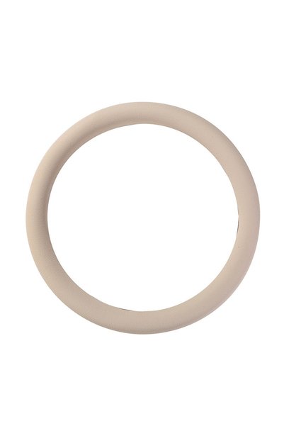 Choice غطاء عجلة قيادة السيارة البيج العالمي من السيليكون الناعم، إكسسوارات س...