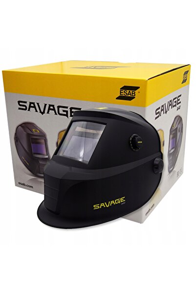 Esab SAVAGE A41 9-13 cască de sudură neagră cu auto-întunecare