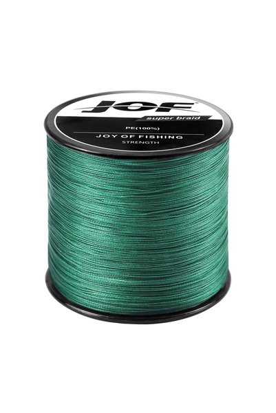 Choice 100M-X4-1.0-20LB Green JOF Braided Fishing Line 4 Strands 1000M 500M 3...