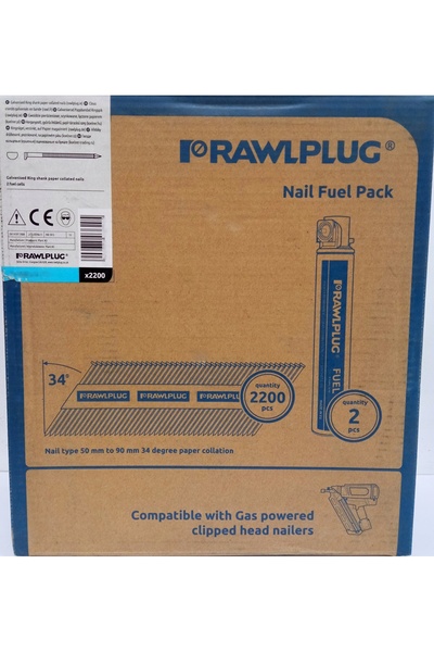 RAWLPLUG CUIE PENTRU LEMN 2.8x70MM NEGRE SPG-DRK-2870 3300 BUC/PACHET