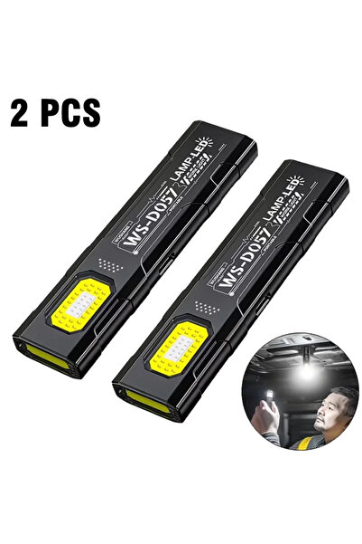 Choice مصباح يدوي LED قوي S555-A قابل لإعادة الشحن عبر USB، كشاف محمول صغير ل...