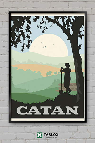 tablomaxtbx Catan Poljoprivredna Strategija Društvena Igra Okvir Izgled Dekor...
