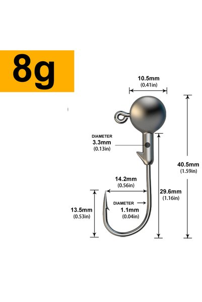 Choice 30pcs 8g MrLurion 30pcs 1g 2g 3g 5g 10g 14g 18g 22g 25g 28g Fishing ji...