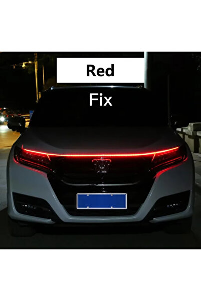 Choice 120cm Red 1pc Led Car Hood Lights Sequential Scan Universal Headlight ...