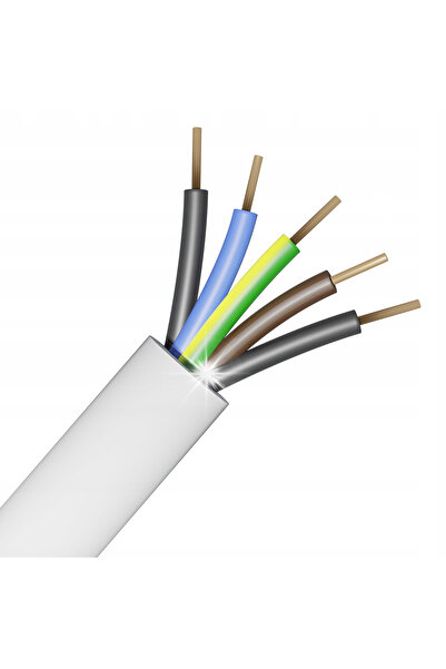 Elektrokabel Turek Cablu OWY 5x1,5 300/500 V – 25 m