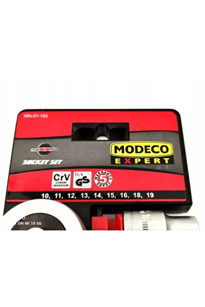Modeco SET COMPLET 9 CHEI DE TUBULARE 10-22MM CU CĂTUȘĂ 1/2 " 10 PIESE