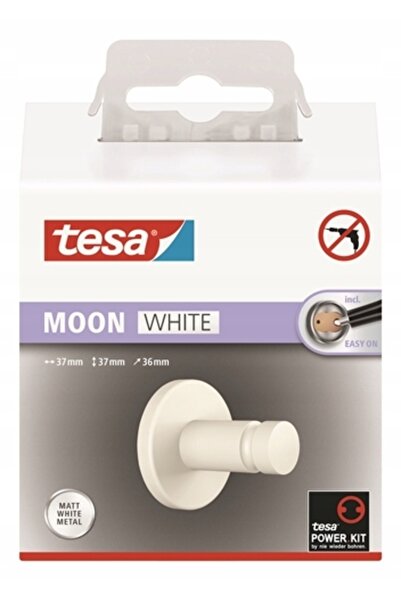 Tesa MOON CÂRLIG DE PROSPEȚITURI PENTRU BAIE ALB