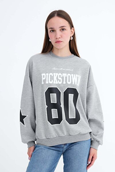 Addax Printed Sweatshirt S10771