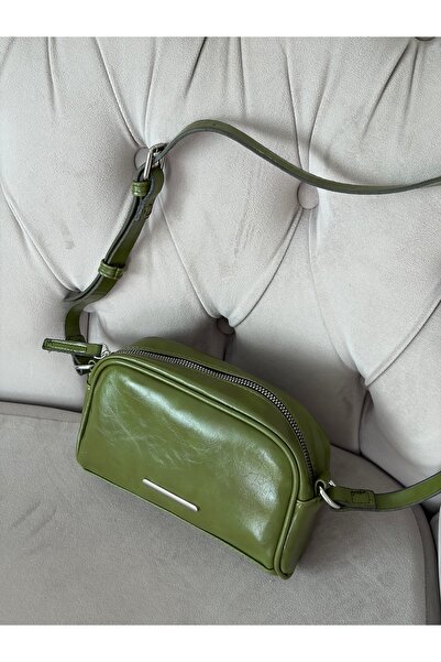 MyleeButik Mylee Kadın Minimalist Metal Detaylı Ayarlanabilir Askılı Çapraz v...