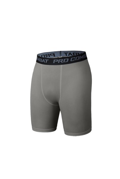 Choice L gray shorts Mens Compression Pants Tights Cool Dry Leggings Sports B...