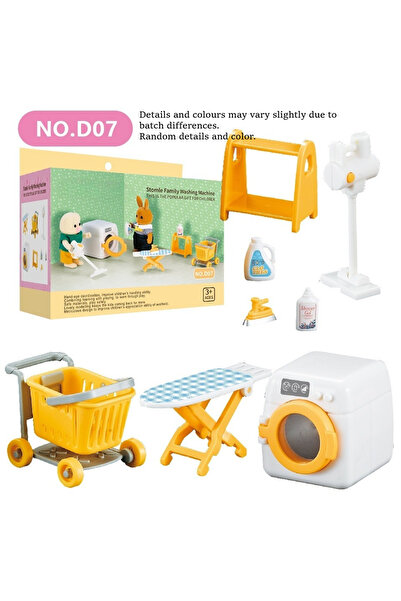 Choice D07 Forest Animal Family Dollhouse Furniture 1/12 Miniature Toys Girl ...