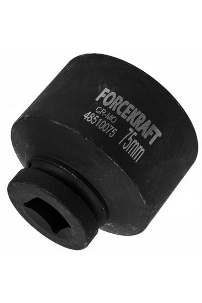 FORCEKRAFT Cheie tubulară de impact, adâncă, 1 inch (75mm), cu 6 puncte, din ...