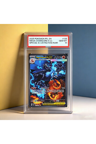 Choice Card-brick DIY PTCG Rating Card Single Card 2025 PFL EN MEGA CHARIZARD...