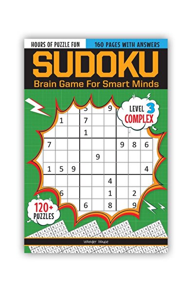 Wonderhouse Sudoku - Brain Booster Puzzles For Kids - Level 3