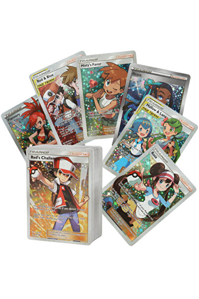 Choice 60Trainer 60/100Pcs Pokemon Cards English Version MEGA GX Vmax TAG EX ...
