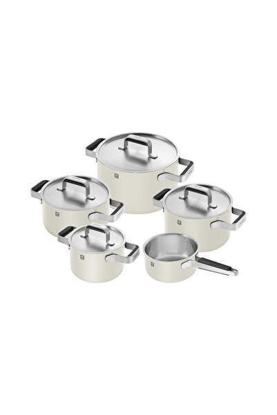 ZWILLING Pure Tencere Seti 5 Parça Fildişi