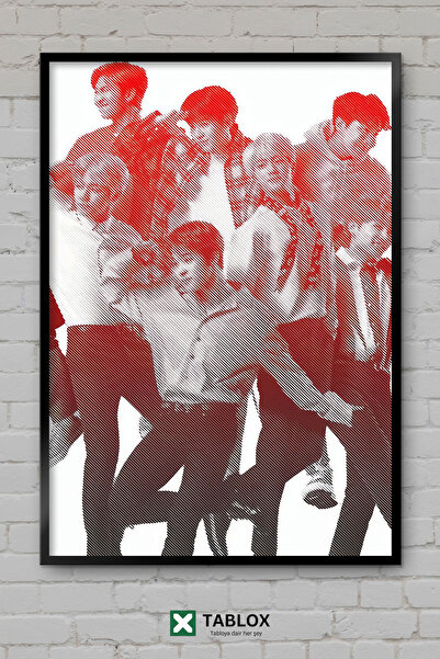 tablomaxtbx Bts Kpop korejska muzička grupa, boj bend, poster, portret, okvir...