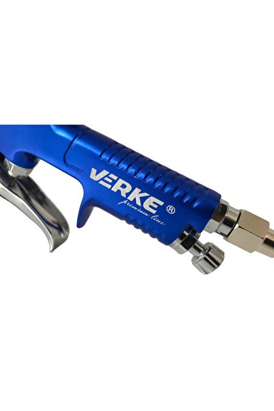 VERKE Pistol de vopsit profesional, duză de 1,7 mm, 600 ml