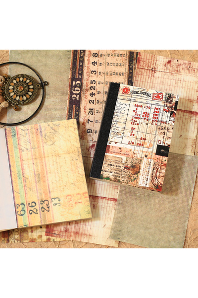 Choice C Journamm 48sheets Vintage Aesthetic Scrapbook Paper Sticker Books DI...