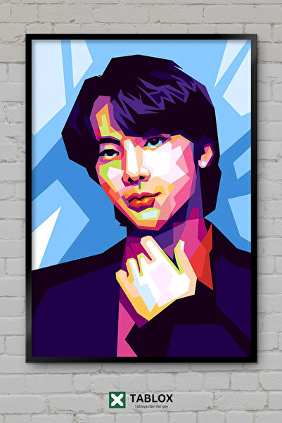 tablomaxtbx Bts Jin Kpop korejska muzika portret boj benda poster u okviru de...