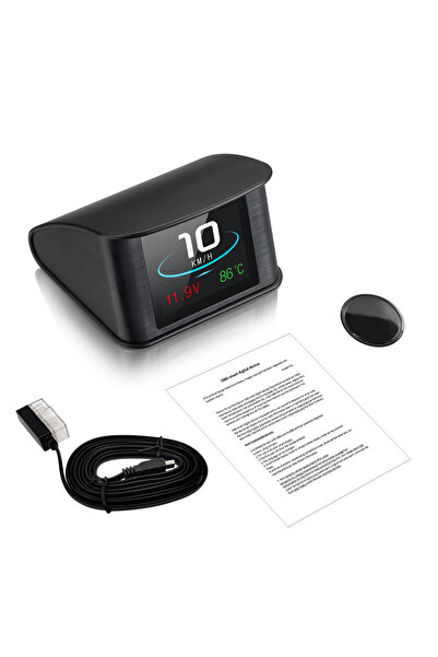 Choice P10 P10 OBD2 HUD شاشة عرض أمامية للسيارة TFT LCD عداد سرعة رقمي كمبيوت...