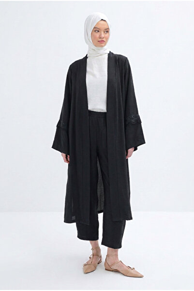 ALLDAY Corsage Belted Pocketed Trousers