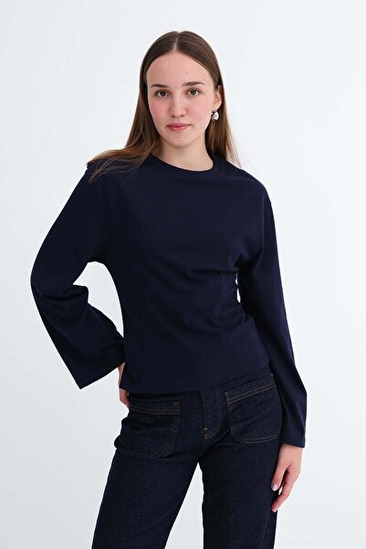 Addax Uzun Kollu T-shirt B07035
