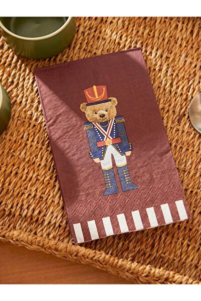 LC Waikiki Bear Teddy Printed Paper Napkin 20-pack