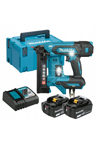 Makita Pistol de bătut cuie reîncărcabil DST630RFJ 18V 2x3Ah LXT BL XPT 18Ga ...