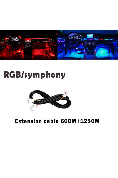 Choice extend line 18/22 in 1 Symphony RGB Atmosphere Lamp Parts 20/35/75/110...