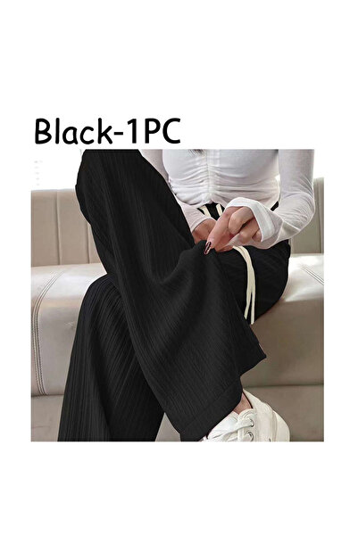 Choice Free size(40-75KG) Black 2026 summer new bubble milk puff cloud pants ...