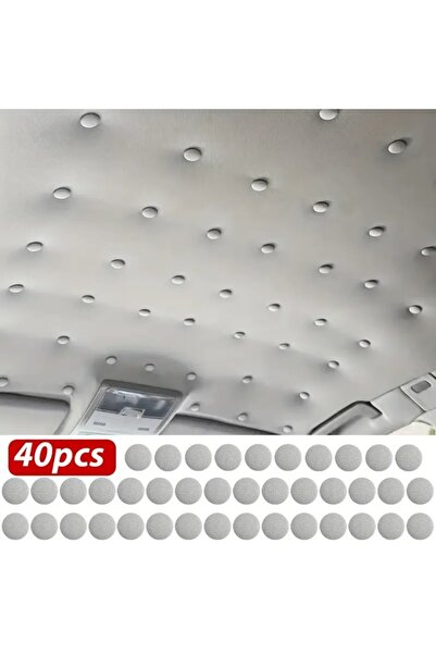 Choice 40pcs 40pcs Car Interior Roof Fixing Buckles Screw Set Headliner Cloth...