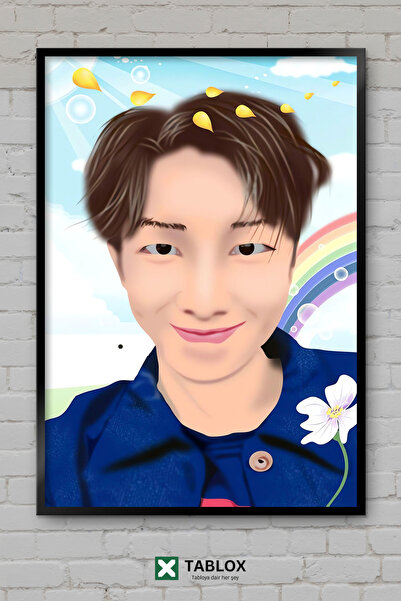 tablomaxtbx Bts Rm Kim Namjoon Kpop muzička grupa poster umetnički okvir izgl...