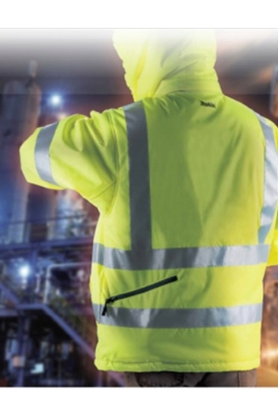 Makita DCJ206Z2XL Jachetă reflectorizantă încălzibilă AKU