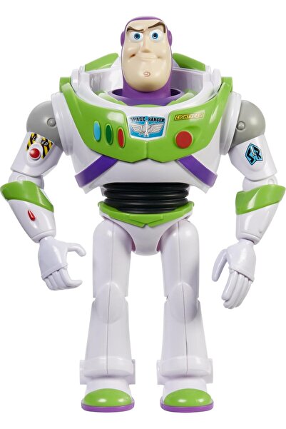 mattel Pixar Toys Large Buzz Lightyear Action Figure, Poseable with Authentic...