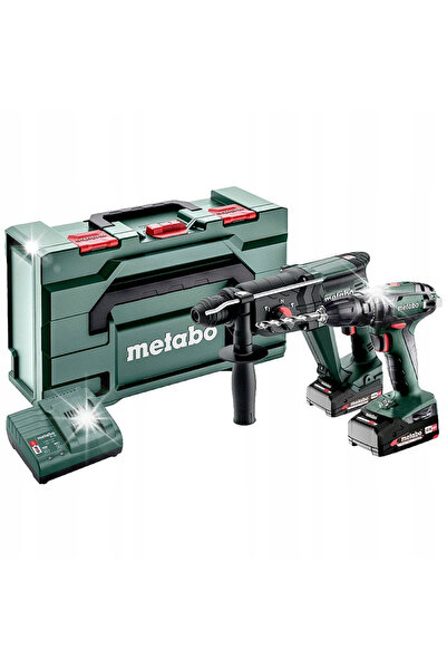 Metabo 685216500 SET COMBINAT ȘURUBELNIȚĂ-MAȘINĂ DE GĂURIT 2.3.2 18V