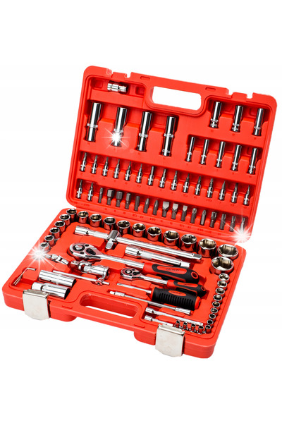 GROSLEY SP. Z O.O. Set 94 piese chei tubulare 1/4 " 1/2 " GROSLEY GR51001