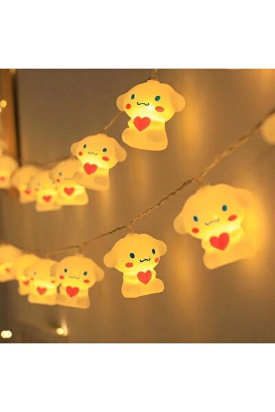 Choice black Sanrio Kawaii Hello Kitty Lights String Bedroom USB Atmosphere L...
