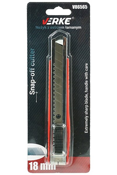 VERKE 10x Tăietor de șuruburi cu lamă pliabilă de 18mm, universal, metalic