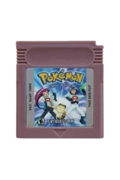 BANDAI بطاقة لعبة بوكيمون GBC إصدار فريق روكيت - أحمر، أزرق، كريستال، ذهبي، أ...