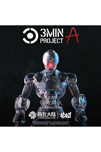 Choice Transparent Clear SHEIK MAINLAND 1pc No Box 3MIN PROJECT A 3.75 inch A...