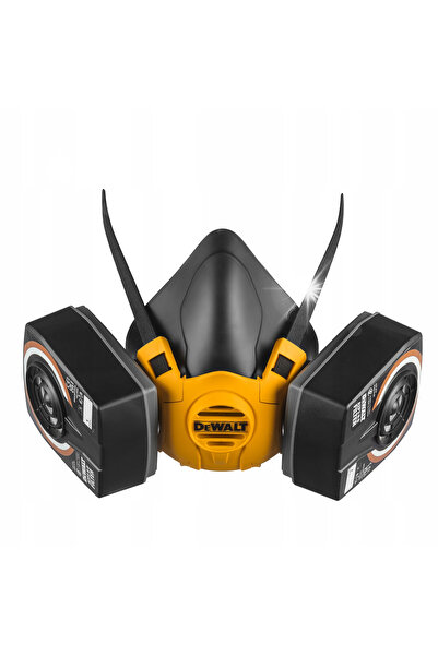 Dewalt Mască anti-gaz și anti-praf cu filtre A2P3 ROZM Mască semi-completă M