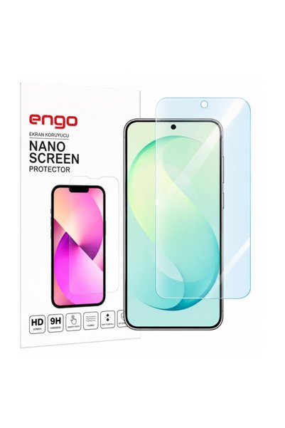Engo Samsung Galaxy S26 FE İle Uyumlu Ekran Koruyucu SM-S741B Nano Parlak 9H ...