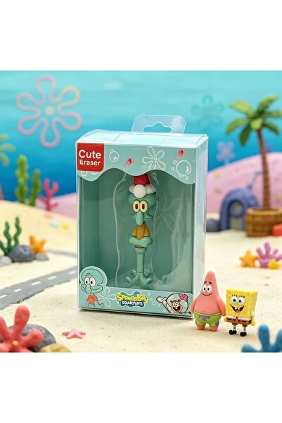 Choice 3 SpongeBob SquarePants Creative Erasers – Cute Patrick Star & Squidwa...