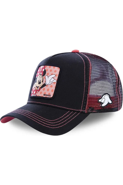 Choice 55-60cm MINNIE BLACK PINK High Quality Cartoon Styles Anime Snapback C...