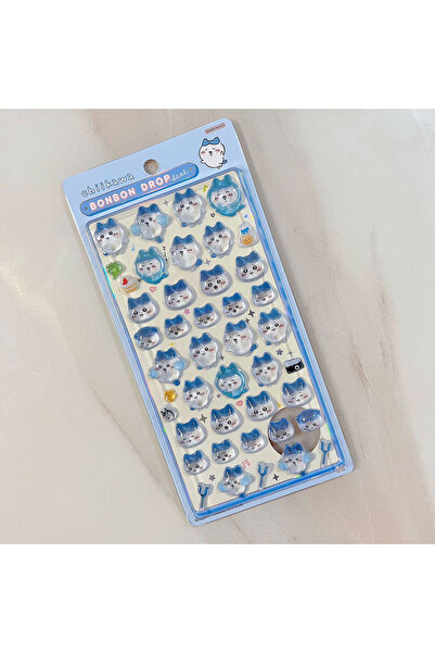 Choice B 3D Cute 1/4pcs Crystal Stickers Chiikawa Usagi Phone Case Decoration...