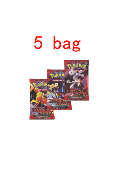 BANDAI 5 bag 360Pcs/Set Poke Card MEGA EVOLUTION PHANTASMAL FLAMES Prismatic ...
