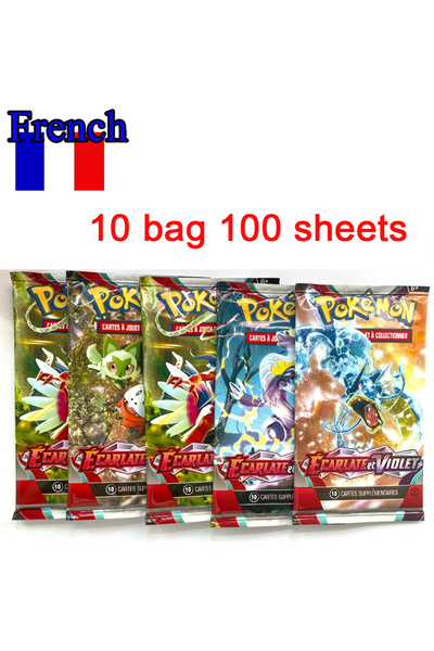 Choice FR 10 Bag-ECAR 360P French Pokémon TCG: Ecarlet & Violet Etsncelles As...