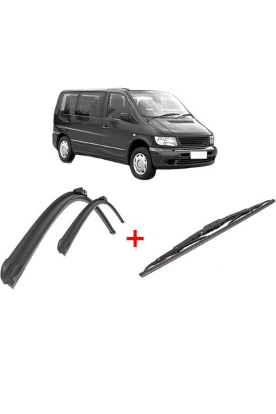 Bosch Set de 3 ștergătoare MERCEDES-BENZ V-CLASS (638/2) 1996 - 2003, pentru ...